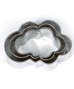Graine Créative Ustensiles De Cuisine Et De Pâtisserie 3 Mini Emporte-pièces En Inox Nuages