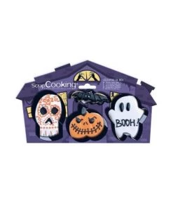 ScrapCooking Plats à Four 4 Emporte-pièces Halloween -Poêles et wok Soldes 4 emporte pieces halloween 4