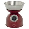 Five Simply Smart Ustensiles De Cuisine Et De Pâtisserie Balance De Cuisine Digitale Rouge Rétro En Inox -Poêles et wok Soldes balance de cuisine digitale rouge retro en inox