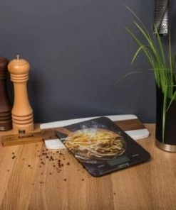 OGO Living Ustensiles De Cuisine Et De Pâtisserie Balance De Cuisine électronique En Verre -Poêles et wok Soldes balance de cuisine electronique en verre 5