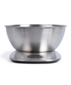 Livoo Ustensiles De Cuisine Et De Pâtisserie Balance De Cuisine En Acier Inoxydable Gris