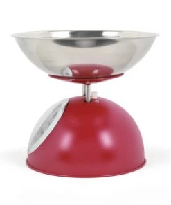 Livoo Ustensiles De Cuisine Et De Pâtisserie Balance De Cuisine En Acier Inoxydable Rouge -Poêles et wok Soldes balance de cuisine en acier inoxydable rouge 3