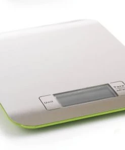 Mastrad Ustensiles De Cuisine Et De Pâtisserie Balance De Cuisine En Inox Vert -Poêles et wok Soldes balance de cuisine en inox vert 3