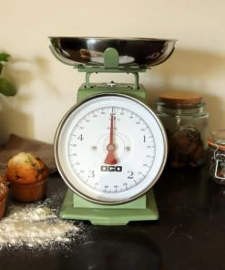 OGO Living Ustensiles De Cuisine Et De Pâtisserie Balance De Cuisine Mécanique En Inox 5kg/20g -Poêles et wok Soldes balance de cuisine mecanique en inox 5kg 20g 8