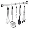 GEFU Ustensiles De Cuisine Et De Pâtisserie Barre à Ustensiles De Cuisine En Acier Inoxydable Argent -Poêles et wok Soldes barre a ustensiles de cuisine en acier inoxydable argent