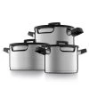 BergHoff Casseroles Batterie De Cuisine 6pcs Avec Event Vapeur Spéciale Hotte En Plan - Ge -Poêles et wok Soldes batterie de cuisine 6pcs avec event vapeur speciale hotte en plan ge