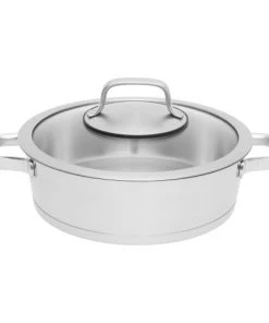 BergHoff Casseroles Batterie De Cuisine Manhattan En Acier 10 Pièces -Poêles et wok Soldes batterie de cuisine manhattan en acier 10 pieces 5