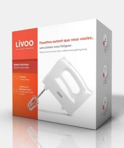 Livoo Ustensiles De Cuisine Et De Pâtisserie Batteur électrique Blanc -Poêles et wok Soldes batteur electrique blanc 4