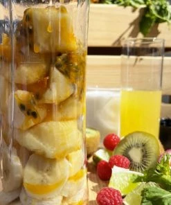 Kitchen Move Ustensiles De Cuisine Et De Pâtisserie Blender Mixeur En Inox ABS Gris 350W -Poêles et wok Soldes blender mixeur en inox abs gris 350w 4