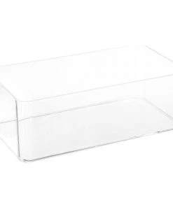 Five Simply Smart Ustensiles De Cuisine Et De Pâtisserie Boîte à Mouchoirs Rectangulaire Transparent Et Bois -Poêles et wok Soldes boite a mouchoirs rectangulaire transparent et bois 2