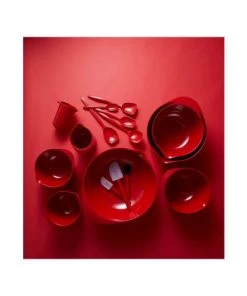 Rosti Ustensiles De Cuisine Et De Pâtisserie Bol à Pétrir En Plastique Rouge -Poêles et wok Soldes bol a petrir en plastique rouge 3