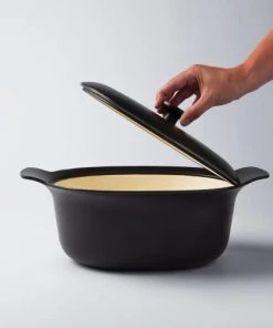 BergHoff Casseroles Braisière Ovale Avec Couvercle Noir 28*22 Cm - Ron -Poêles et wok Soldes braisiere ovale avec couvercle noir 28 22 cm ron 4