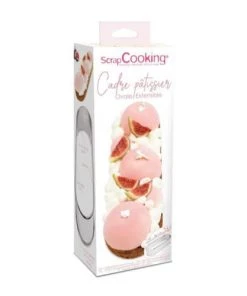 ScrapCooking Plats à Four Cadre Pâtissier Extensible Ovale -Poêles et wok Soldes cadre patissier extensible ovale 3