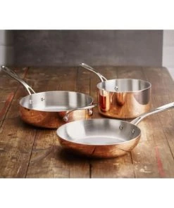 Vogue Casseroles Casserole Couleur Cuivre 18cm -Poêles et wok Soldes casserole couleur cuivre 18cm 5