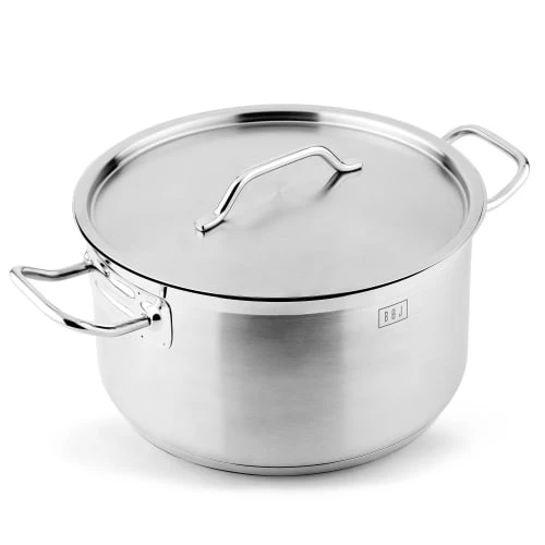 BOJ Casseroles Casserole En Acier Inoxydable D28cm 3 BOJ Casseroles Casserole En Acier Inoxydable D28cm