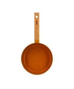 OGO Living Casseroles Casserole En Aluminium Forgé Jaune 18cm -Poêles et wok Soldes casserole en aluminium forge jaune 18cm 2