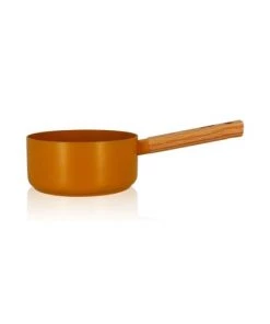 OGO Living Casseroles Casserole En Aluminium Forgé Jaune 18cm