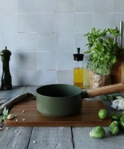 OGO Living Casseroles Casserole En Aluminium Forgé Kaki 16cm -Poêles et wok Soldes casserole en aluminium forge kaki 16cm 4