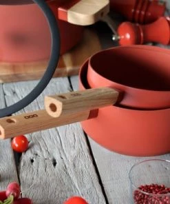 OGO Living Casseroles Casserole En Aluminium Forgé Paprika 16cm -Poêles et wok Soldes casserole en aluminium forge paprika 16cm 2