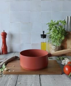 OGO Living Casseroles Casserole En Aluminium Forgé Paprika 18cm -Poêles et wok Soldes casserole en aluminium forge paprika 18cm 3