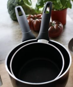 Menastyl Casseroles Casserole En Aluminium Tous Feux 16cm -Poêles et wok Soldes casserole en aluminium tous feux 16cm 4