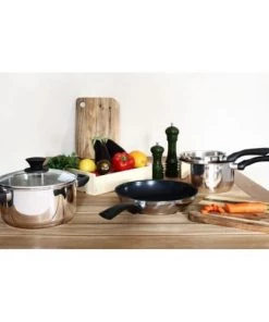 Menastyl Casseroles Casserole En Inox 20 Cm -Poêles et wok Soldes casserole en inox 20 cm 7
