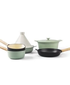 BergHoff Casseroles Casserole Fonte De Fer Vert 18 Cm - Ron -Poêles et wok Soldes casserole fonte de fer vert 18 cm ron 4