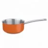 Pujadas Casseroles Casserole Inox Ø14 Cm Orange -Poêles et wok Soldes casserole inox oe14 cm orange