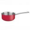 Pujadas Casseroles Casserole Inox Ø16 Cm Rouge 2 Pujadas Casseroles Casserole Inox Ø16 Cm Rouge -Poêles et wok Soldes casserole inox oe16 cm rouge