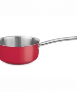 Pujadas Casseroles Casserole Inox Ø16 Cm Rouge