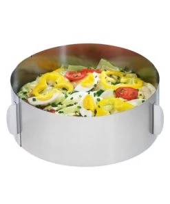 GEFU Ustensiles De Cuisine Et De Pâtisserie Cercle à Gâteau 10 Cm En Acier Inoxydable Argent -Poêles et wok Soldes cercle a gateau 10 cm en acier inoxydable argent 1
