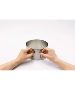 GEFU Ustensiles De Cuisine Et De Pâtisserie Cercle à Gâteau 8,5 Cm En Acier Inoxydable Argent -Poêles et wok Soldes cercle a gateau 8 5 cm en acier inoxydable argent 2