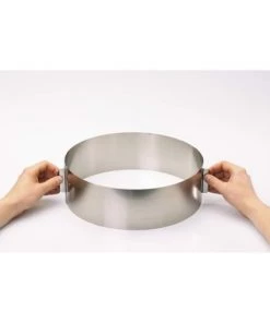 GEFU Ustensiles De Cuisine Et De Pâtisserie Cercle à Gâteau 8,5 Cm En Acier Inoxydable Argent -Poêles et wok Soldes cercle a gateau 8 5 cm en acier inoxydable argent 3
