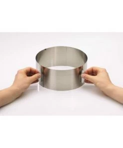 GEFU Ustensiles De Cuisine Et De Pâtisserie Cercle à Gâteau 8,5 Cm En Acier Inoxydable Argent -Poêles et wok Soldes cercle a gateau 8 5 cm en acier inoxydable argent 4