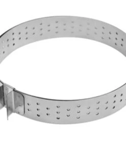ScrapCooking Plats à Four Cercle à Tarte Extensible Perforé 16 à 30cm