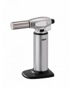 GEFU Ustensiles De Cuisine Et De Pâtisserie Chalumeau De Cuisine En Métal Argent