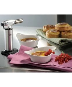 GEFU Ustensiles De Cuisine Et De Pâtisserie Chalumeau De Cuisine En Métal Argent -Poêles et wok Soldes chalumeau de cuisine en metal argent 3