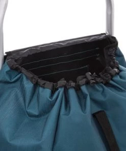 Five Simply Smart Ustensiles De Cuisine Et De Pâtisserie Chariot De Course - Cabas à Roues Pliant Bleu Pétrole -Poêles et wok Soldes chariot de course cabas a roues pliant bleu petrole 2