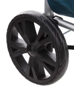 Five Simply Smart Ustensiles De Cuisine Et De Pâtisserie Chariot De Course - Cabas à Roues Pliant Bleu Pétrole -Poêles et wok Soldes chariot de course cabas a roues pliant bleu petrole 5