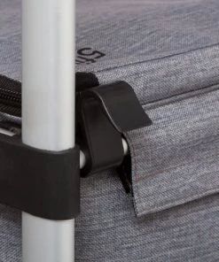 Five Simply Smart Ustensiles De Cuisine Et De Pâtisserie Chariot De Course - Cabas à Roues Pliant Gris Isotherme -Poêles et wok Soldes chariot de course cabas a roues pliant gris isotherme 3