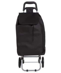 Five Simply Smart Ustensiles De Cuisine Et De Pâtisserie Chariot De Course - Cabas à Roues Pliant Noir