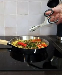 OGO Living Ustensiles De Cuisine Et De Pâtisserie Ciseaux à Herbes En Acier Inoxydable 21 Cm -Poêles et wok Soldes ciseaux a herbes en acier inoxydable 21 cm 4