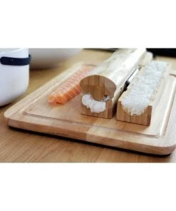 Cookut Ustensiles De Cuisine Et De Pâtisserie Coffret Cadeau Sooshi - Les Sushis Et Makis Faciles Bois Naturel -Poêles et wok Soldes coffret cadeau sooshi les sushis et makis faciles bois naturel 5