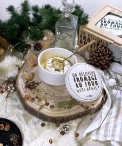 Cookut Ustensiles De Cuisine Et De Pâtisserie Coffret Cuiseur De Fromage Au Four Acier Blanc -Poêles et wok Soldes coffret cuiseur de fromage au four acier blanc 2