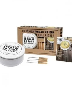 Cookut Ustensiles De Cuisine Et De Pâtisserie Coffret Cuiseur De Fromage Au Four Acier Blanc