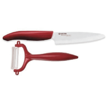 Kyocera Ustensiles De Cuisine Et De Pâtisserie Coffret Fruits Et Légumes éplucheur Et Couteau Santoku 14cm 4 Kyocera Ustensiles De Cuisine Et De Pâtisserie Coffret Fruits Et Légumes éplucheur Et Couteau Santoku 14cm – Image 2
