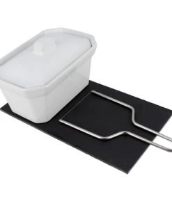 Menastyl Ustensiles De Cuisine Et De Pâtisserie Coffret Pour Foie Gras Avec Terrine Et Ardoise