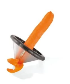 GEFU Ustensiles De Cuisine Et De Pâtisserie Coupe-légumes En Spirale En Abs Argent -Poêles et wok Soldes coupe legumes en spirale en abs argent 1