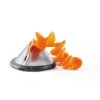 GEFU Ustensiles De Cuisine Et De Pâtisserie Coupe-légumes En Spirale En Abs Argent -Poêles et wok Soldes coupe legumes en spirale en abs argent