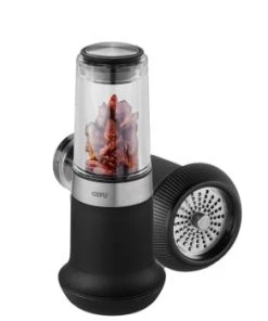 GEFU Ustensiles De Cuisine Et De Pâtisserie Coupe-piment En Acier Inoxydable Noir -Poêles et wok Soldes coupe piment en acier inoxydable argent 4